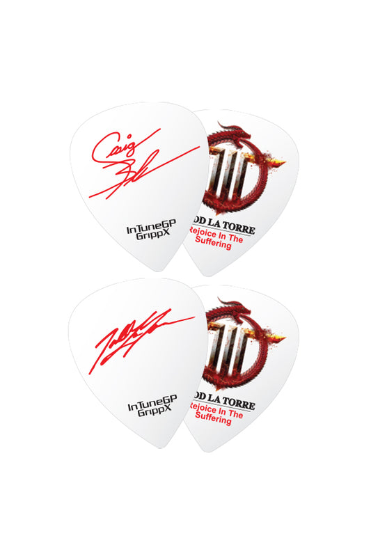Red Signature Pick Set (2) product by Todd La Torre